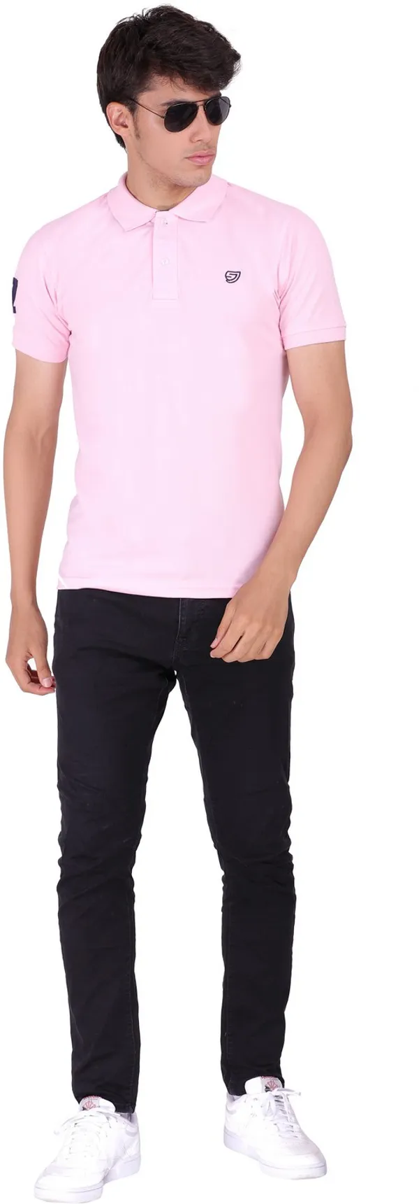 Light_Pink_Cotton_Collar_T-Shirt_for_Men