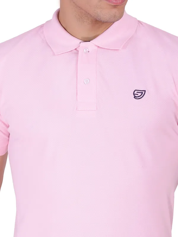 Light_Pink_Cotton_Collar_T-Shirt_for_Men