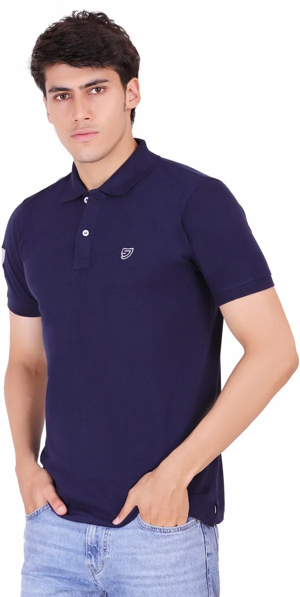 Dark_Blue_Cotton_Collar_T-Shirt_for_Men