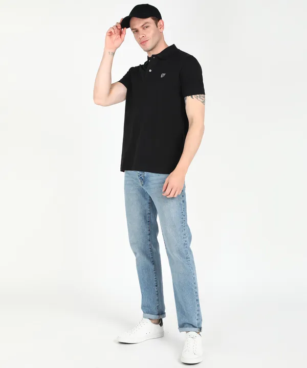 Black_Cotton_Collar_T-Shirt_for_Men