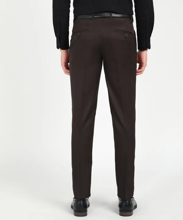 Brown_Relaxed_Viscose_Rayon_Formal_Zipper_Trouser_For_Men
