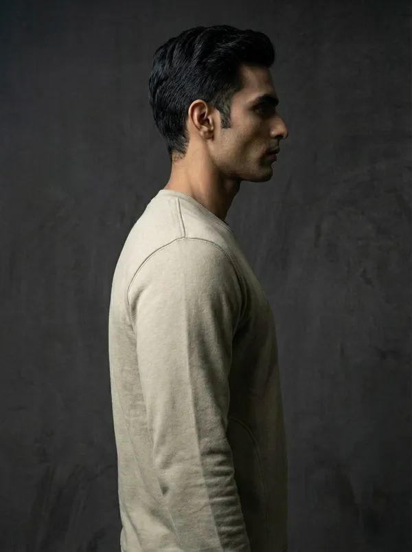 Sam_&_Jack_Men's_Light_Grey_Kangaroo_Pocket_SweatShirt