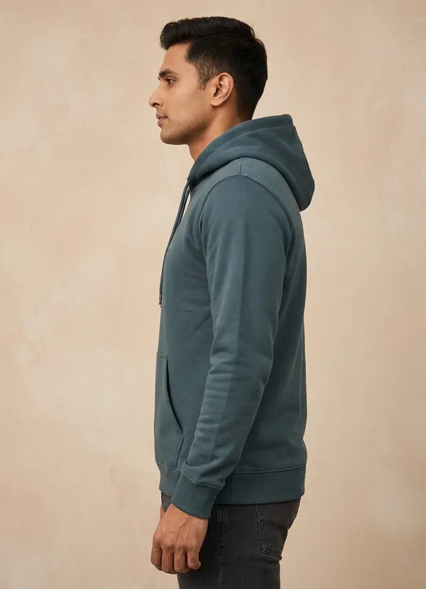 Sam_And_Jack_Men's_Green_Kangaroo_Pocket_Hoodie