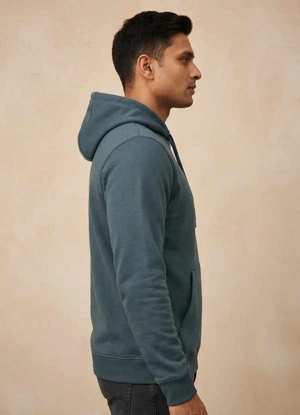 Sam_And_Jack_Men's_Green_Kangaroo_Pocket_Hoodie