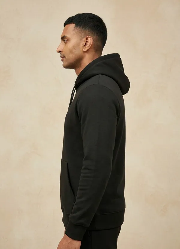 Sam_And_Jack_Men's_Black_Kangaroo_Pocket_Hoodie
