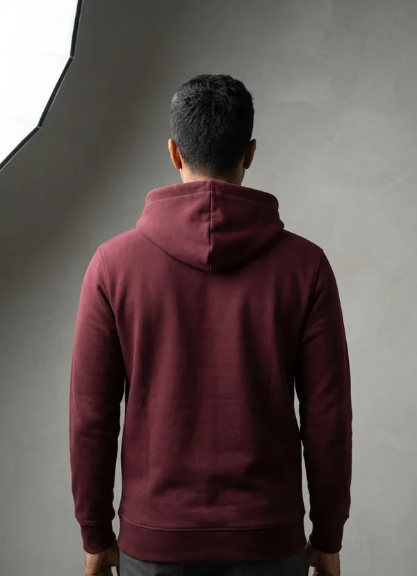 Sam_And_Jack_Men's_Maroon_Kangaroo_Pocket_Hoodie