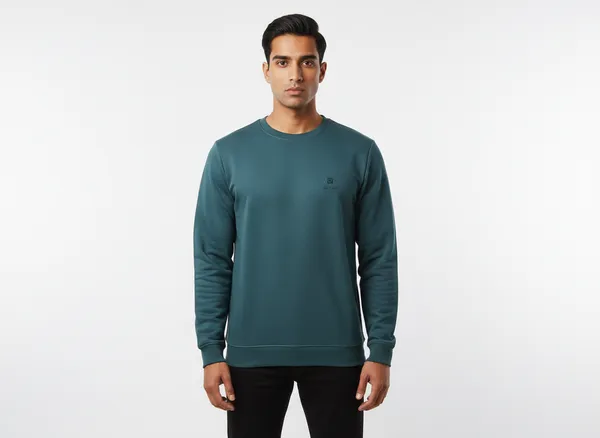 SAM_&_JACK_Relaxed_Men's_Turquoise_Sweatshirt