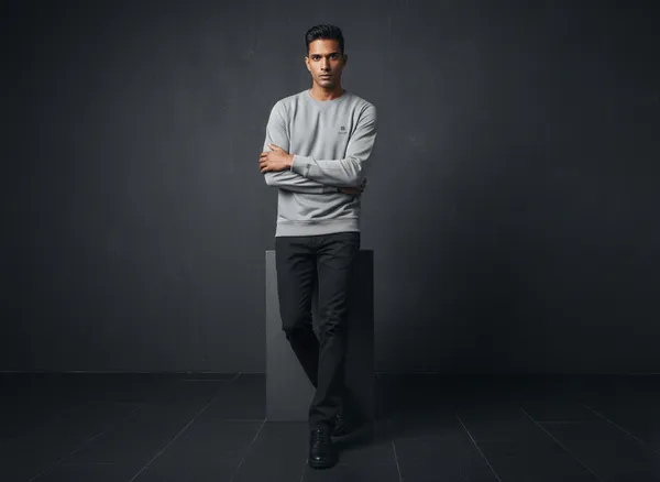 SAM_&_JACK_Relaxed_Men's_Grey_Sweatshirt