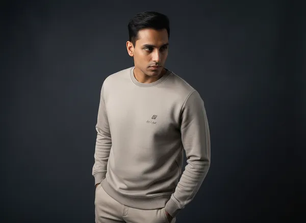 SAM_&_JACK_Relaxed_Men's_Salt_Grey_Sweatshirt