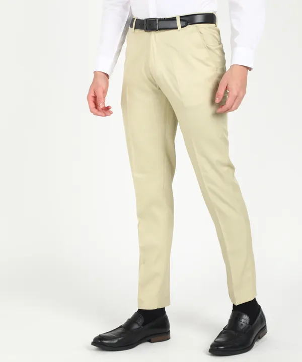 Beige_Relaxed_Viscose_Rayon_Formal_Zipper_Trouser_For_Men