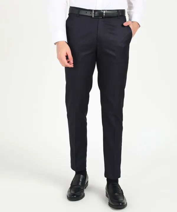 Blue_Relaxed_Viscose_Rayon_Formal_Zipper_Trouser_For_Men