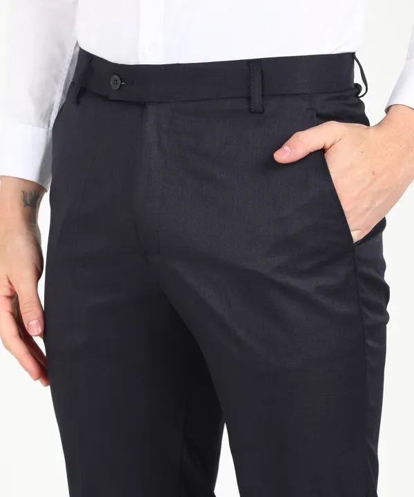 Blue_Relaxed_Viscose_Rayon_Formal_Zipper_Trouser_For_Men
