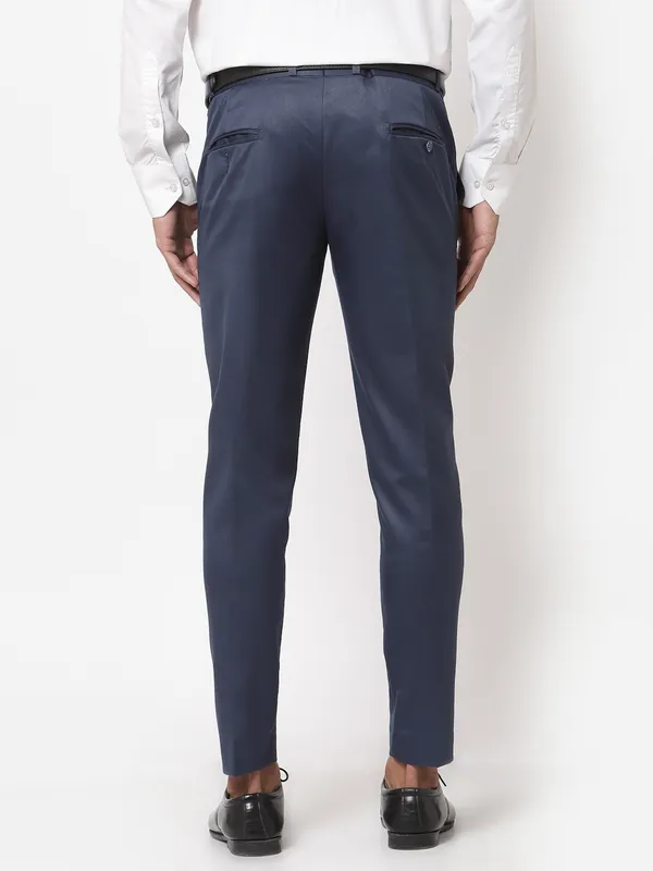 Dark_Blue_Skinny_Fit_Viscose_Rayon_Formal_Zipper_Trouser_For_Men