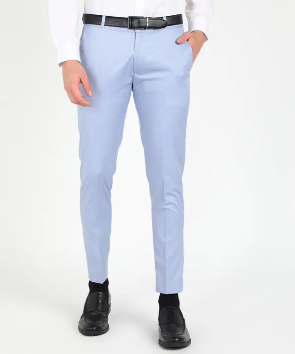 Blue_Skinny_Fit_Viscose_Rayon_Formal_Zipper_Trouser_For_Men
