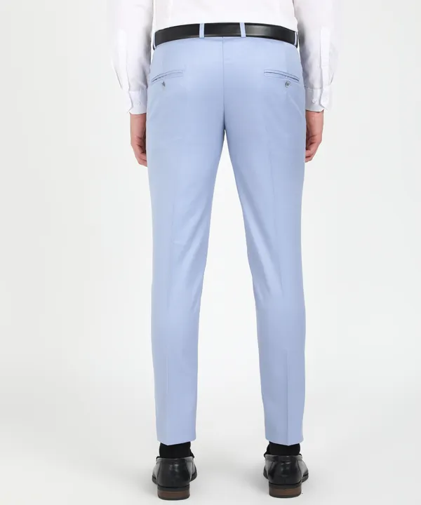 Blue_Skinny_Fit_Viscose_Rayon_Formal_Zipper_Trouser_For_Men