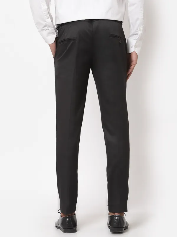 Black_Skinny_Fit_Viscose_Rayon_Formal_Zipper_Trouser_For_Men
