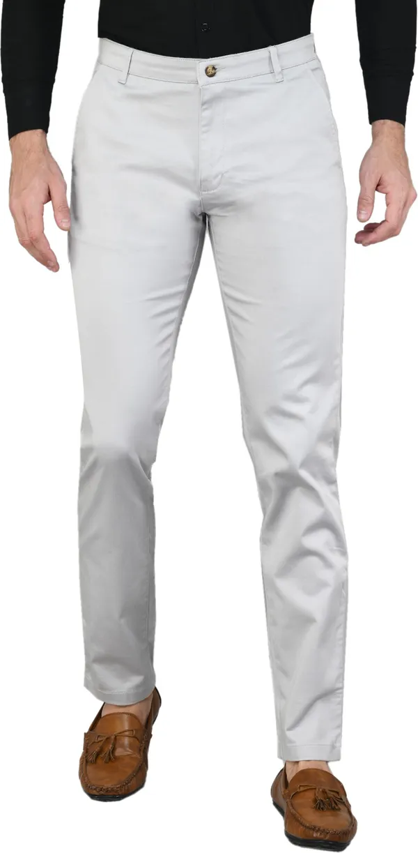 Grey_Slim_Fit_Cotton_Blend_Casual_Zipper_Trouser_For_Men