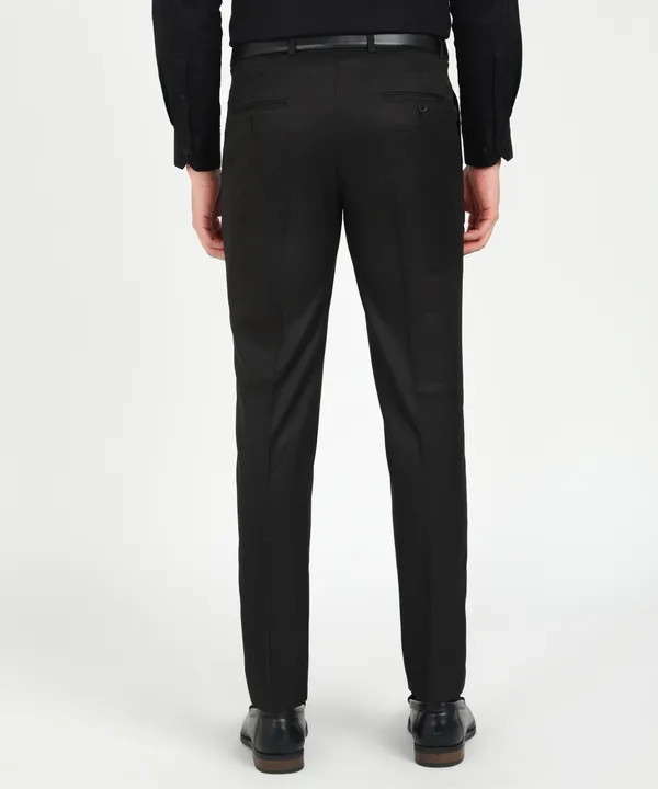Black_Relaxed_Viscose_Rayon_Formal_Zipper_Trouser_For_Men