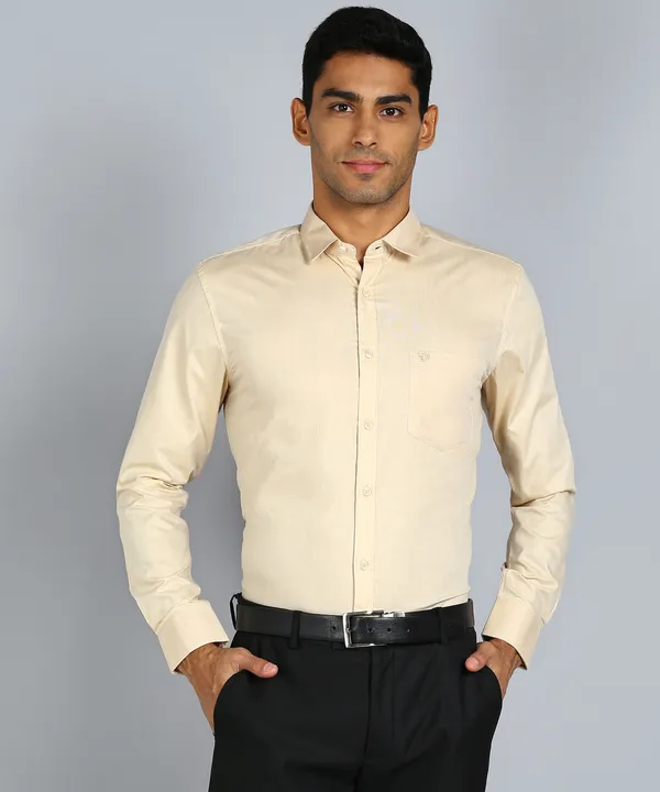 Beige__Cotton_Formal_Shirt_for_Men_|_Full_Sleeve