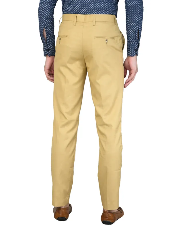 Beige_Relaxed_Viscose_Rayon_Formal_Zipper_Trouser_For_Men
