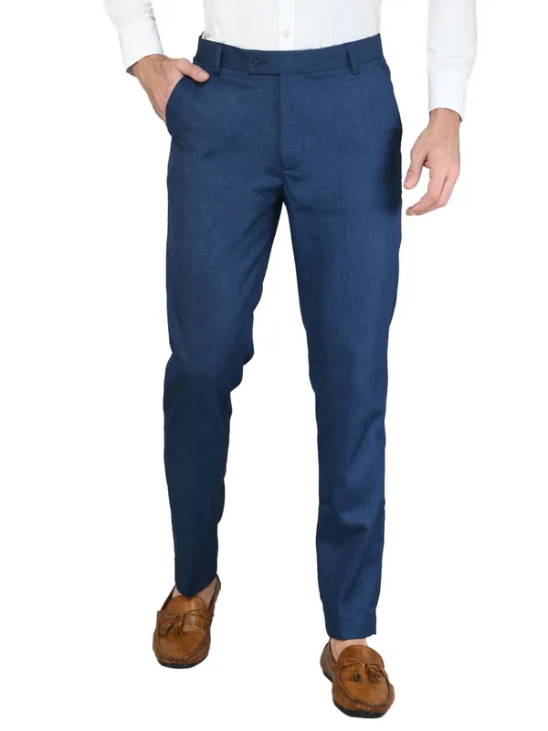 Blue_Relaxed_Viscose_Rayon_Formal_Zipper_Trouser_For_Men