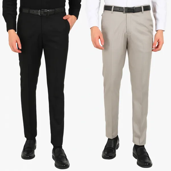 Pack_Of_2_Black_&_Silver_Viscose_Rayon_Formal_Zipper_Trouser_For_Men_|_Relaxed