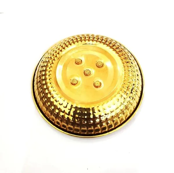 Brass_Incense_Stick_Holder,_Agarbatti_Stand_with_Ash_Catcher,_Gold,_4_Inch,_Best_for_Puja,_Pooja_Room,_Mandir,_Temple,_Home_&_Office_Decoration