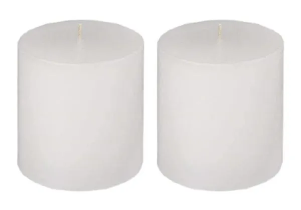 Unscented_Pillar_Candles_Set_of_2_|_3x3_nches_|_Paraffin_Wax_Candles_|_Home_Decor_(White)