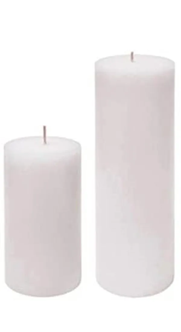 Unscented_Pillar_Candles_Set_of_2_|_6x3,_3x3_nches_|_Paraffin_Wax_Candles_|_Home_Decor_(White)
