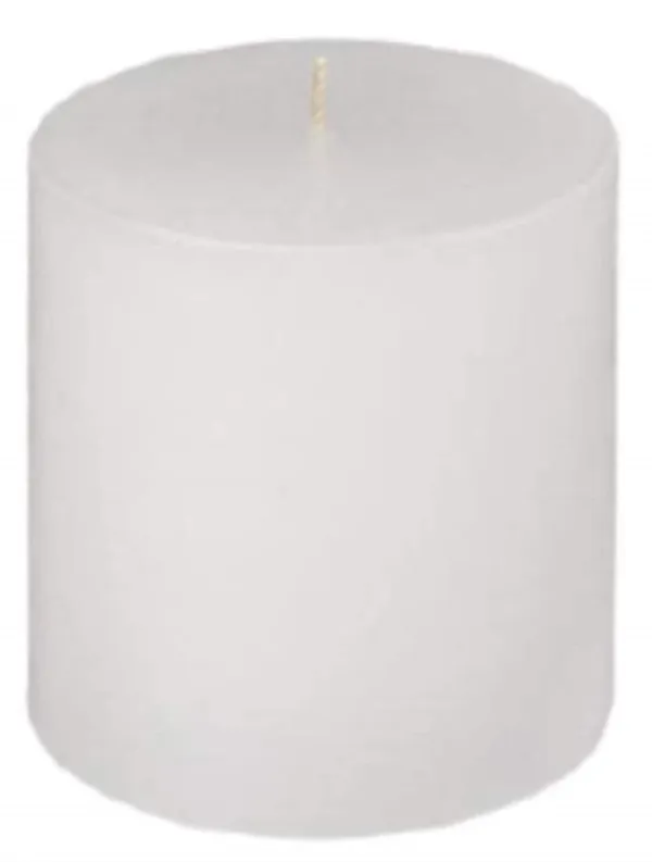 Unscented_Pillar_Candles_Set_of_2_|_6x3,_3x3_nches_|_Paraffin_Wax_Candles_|_Home_Decor_(White)