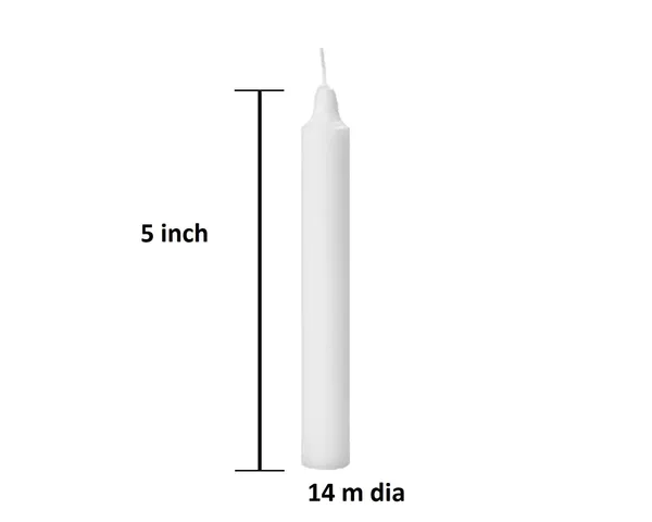 Unscented_Wax_Household_Candles,_Set_of_20_Pcs,_5_Inch_(White)_for_Birthday,_Home_Décor,_Dinner_Light_Candle