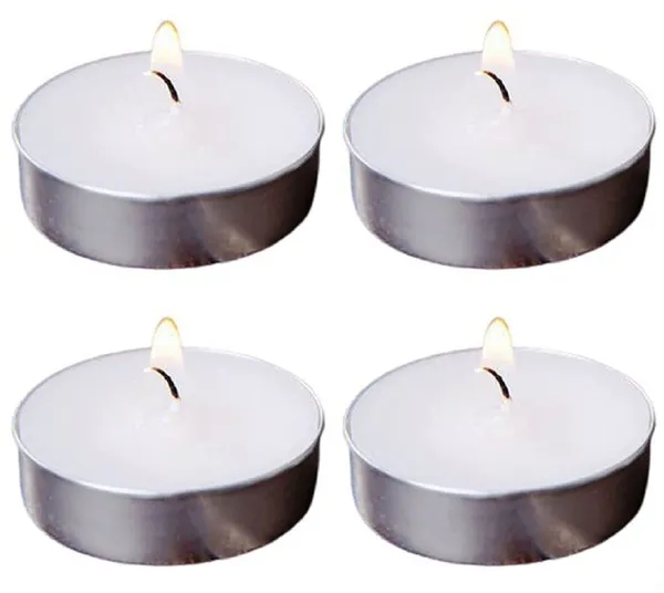 Wax_Tealight_Candles,_3_Hours_Burn,_Smokeless_(Set_of_50,_Unscented)