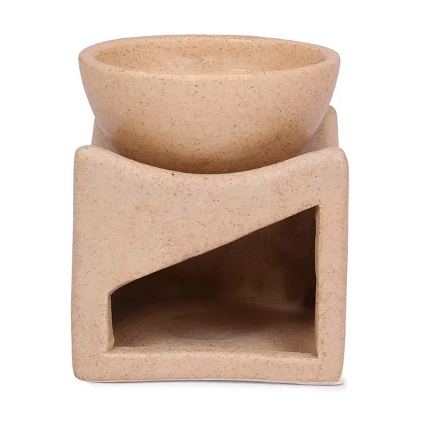 Ceramic_Clay_Candle_Operated_Aroma_Burner_Oil_Diffuser/Oil_Burner_Lamp_with_1_Tealight_(Mustard,_Square)_for_Fragrance