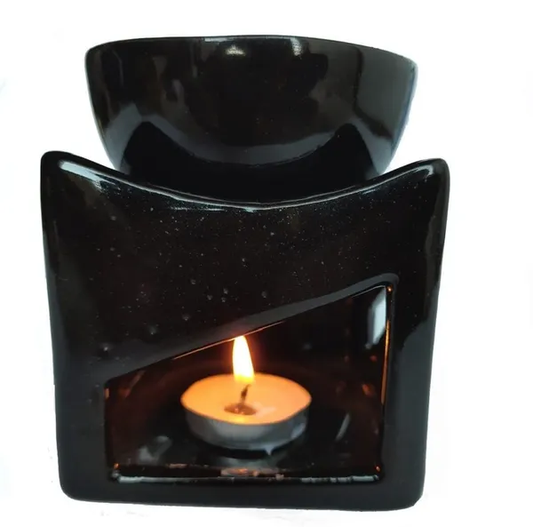 Ceramic_Candle_Operated_Aroma_Diffuser_Oil_Burner_Lamp_for_Fragrance_with_1_pc_Tealight_(Black,_Square)