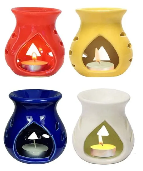 Ceramic_Aroma_Oil_Diffuser_Burner_Lamp_-Set_of_4_(Red-Yellow-Blue-White)_Multicolour_for_Home_Fragrance