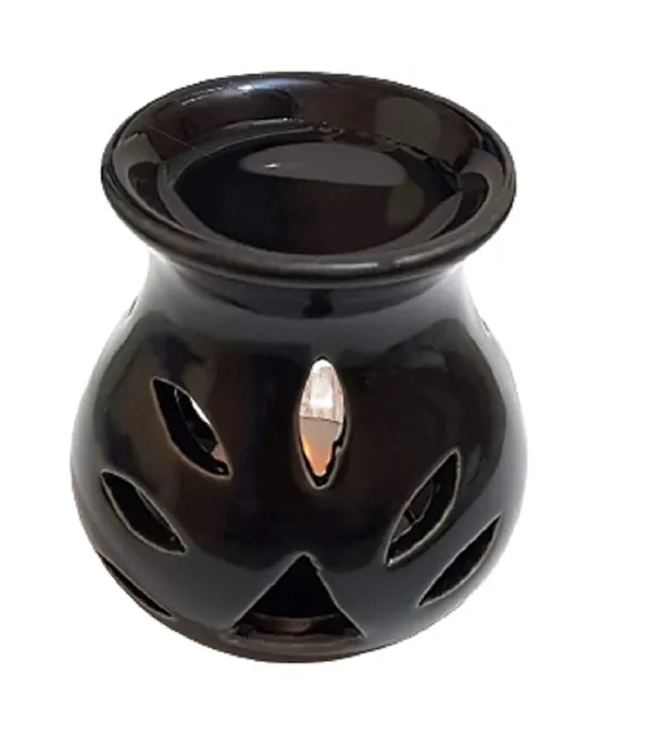 Ceramic_Candle_Operated_Aroma_Oil_Burner_Diffuser_Lamp_-Set_of_4_(Red,_Yellow,_Blue,_Black)_Multicolor_for_Home_Fragrance