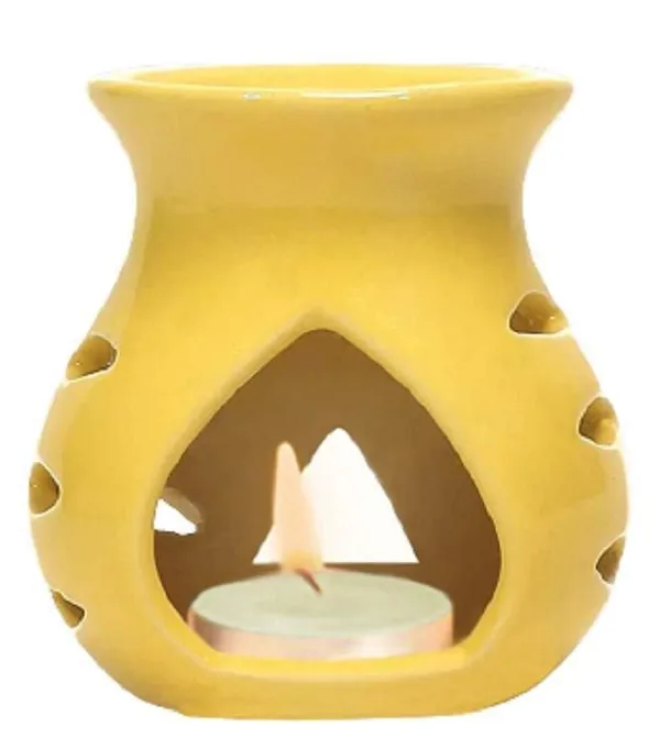 Ceramic_Candle_Operated_Aroma_Oil_Burner_Diffuser_Lamp_-Set_of_4_(Red,_Yellow,_Blue,_Black)_Multicolor_for_Home_Fragrance
