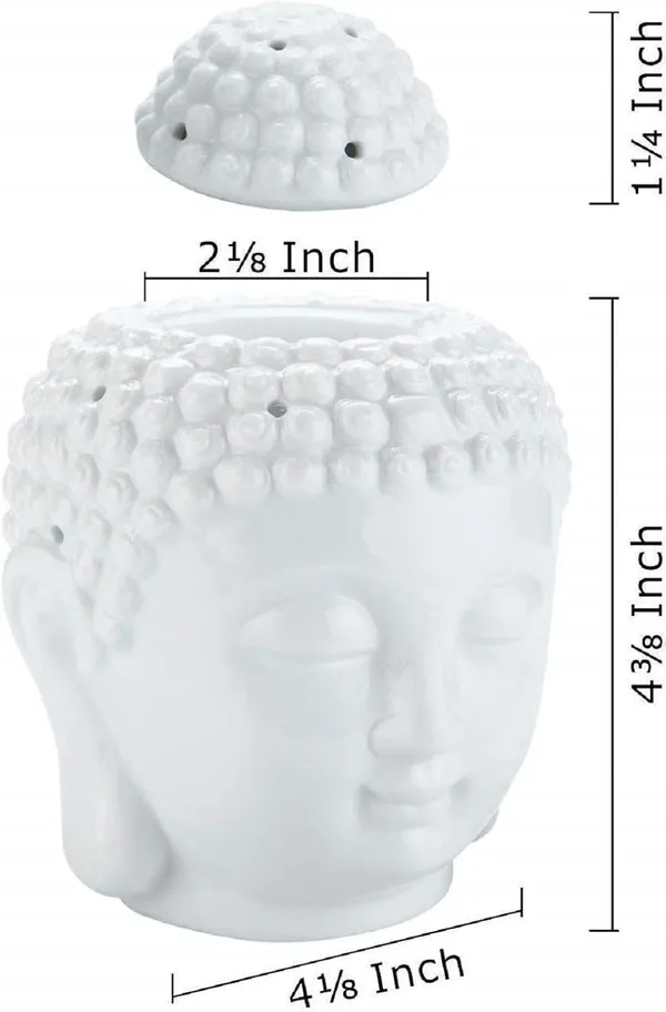 Ceramic_Electric_Aroma_Diffuser_Oil_Burner_-_Buddha_Shape_with_10_ml_Lemongrass_Aroma_Oil_for_Fragrance_(White,_5.5_inch)