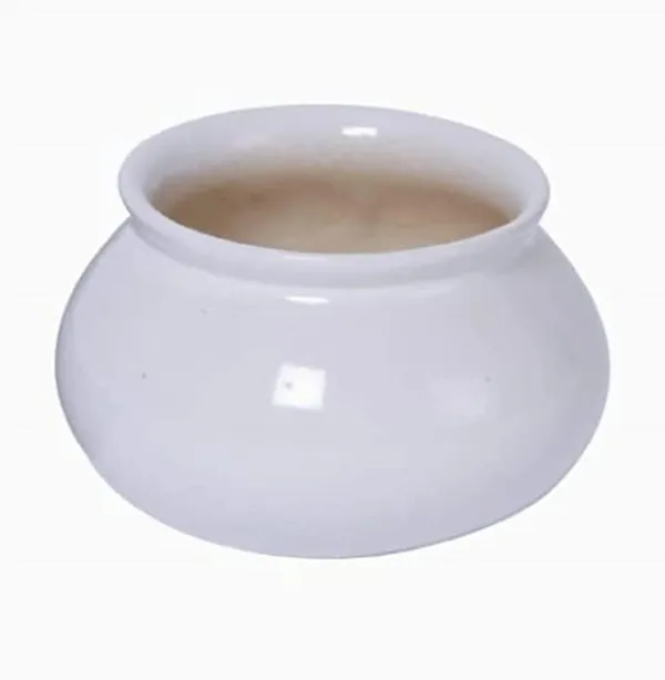 Flower_Ceramic_Matka_Shape_Handcrafted_Flower_Pot_Plant_Container_for_Home_Room_&_Office_Decoration_-_White_(with_Drainage_Hole)