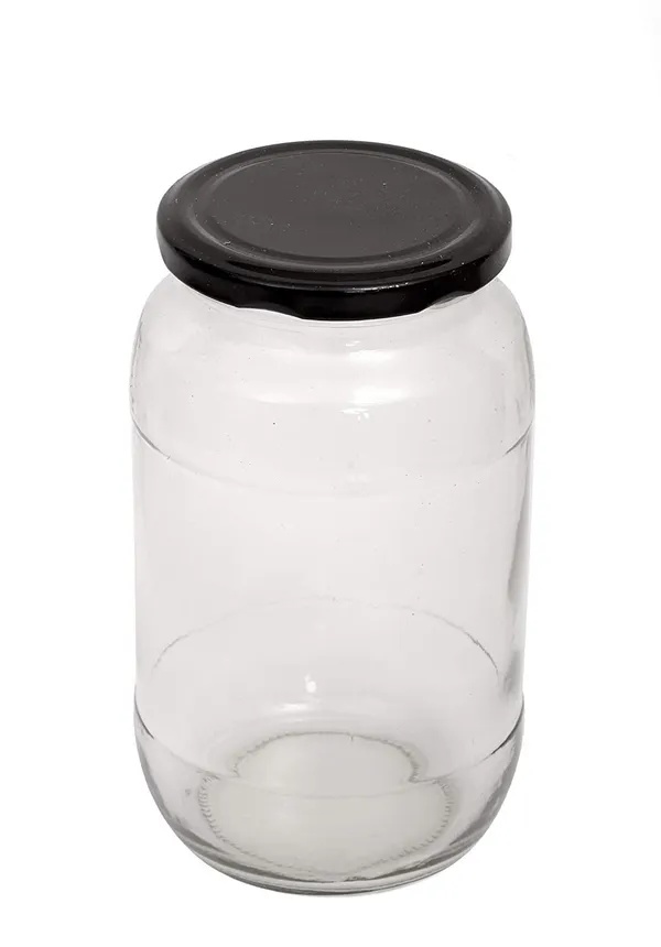 Big_Glass_Jars_For_Kitchen_Storage_1kg_With_Airtight_Black_Lid,_Set_of_2_(Transparent,_Container)