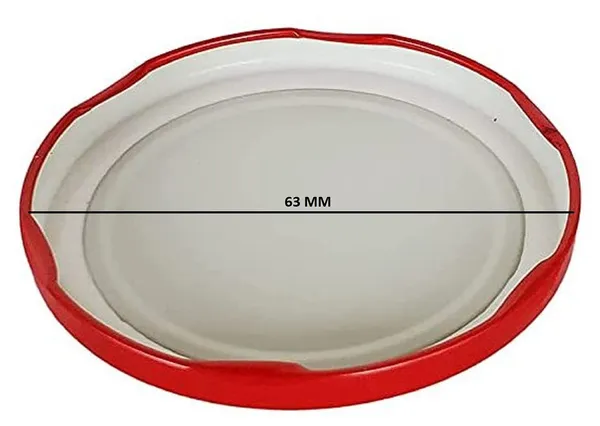 Hexagon_Glass_Jar_250ml_With_Air_Tight_Red_Cap_For_Kitchen_Storage,_250ml,_Clear_(Set_of_6)