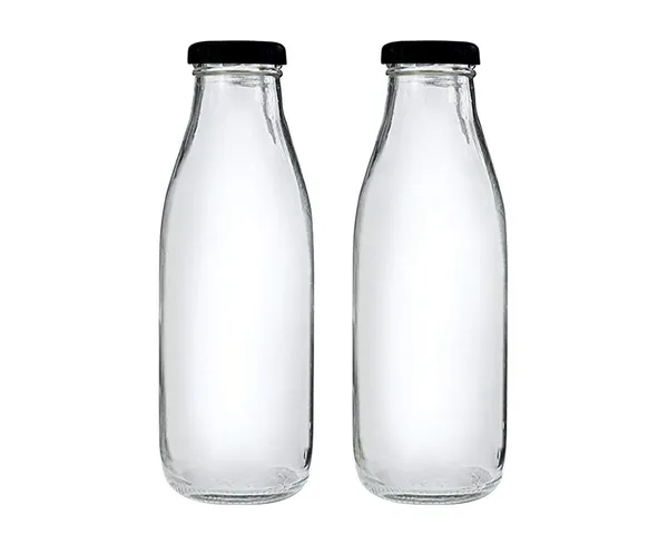 Glass_Bottle_500_ml,_Set_of_2_with_Air_Tight_Black_Metal_Lid_for_Water,_Milk,_Juice_&_Oil