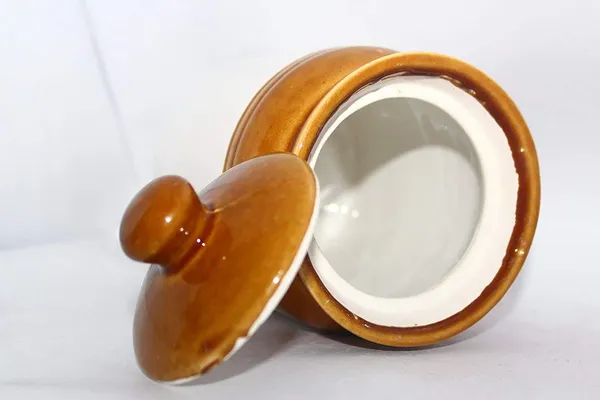 Ceramic_Pickle_Jar_-_500_Gm,_1_Piece_For_Kitchen_Storage_Container_I_Achar_Barni,_Dining_Table_-_500_Ml,_Brown