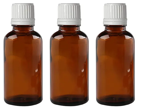 Empty_Amber_Glass_Bottles_100_ml_(Set_of_3)_with_Leak_Proof_Euro_Dropper_White_Cap._Ideal_to_Store_Essential_Oils,_Fragrances,_Medicines,_DIY_Perfumes,_Homeopathy_&_Refillable