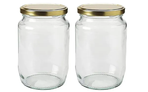 Transparent_Glass_Jar_And_Container_500_Gram_Set_of_2_With_Airtight_Gold_Lid_For_Kitchen_Storage
