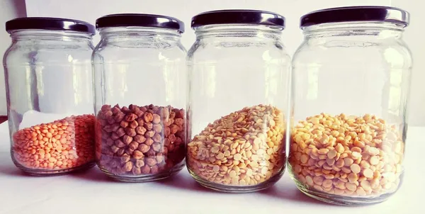 Big_Glass_Jars_For_Kitchen_Storage_1kg_With_Airtight_Black_Lid,_Set_of_1_(Transparent,_Container)