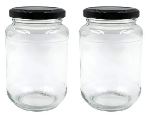 Transparent_Glass_Jar_And_Container_500_Gm_Set_of_2_With_Airtight_Black_Lid_For_Kitchen_Storage