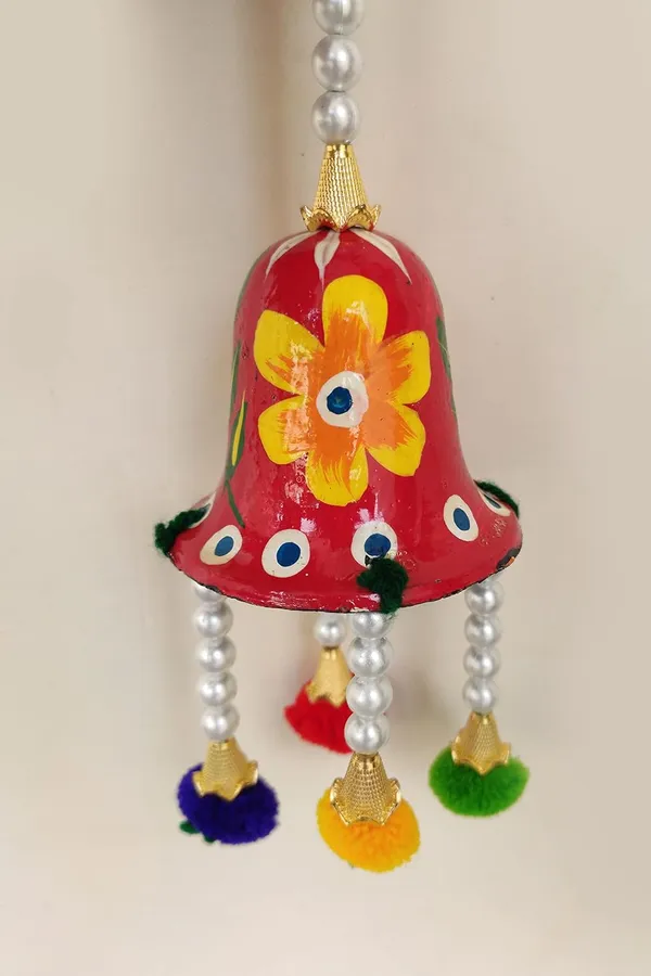 Multicolour_Handmade_Toran_Multi_Zula_Pearl_Beads_Door_Toran/Bandarwal_with_Door_Hanging_Set_of_2