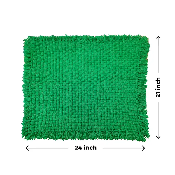 Green_Pooja_Mat_Soft__Wool_Handmade_Pooja_Aasan_|_Prayer_Mat