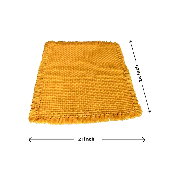 Yellow_Pooja_Mat_Soft__Wool_Handmade_Pooja_Aasan_|_Prayer_Mat